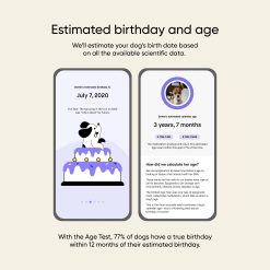 Alternative view of Embark Dog Age Test
